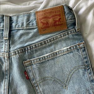 Levi 501 denim shorts